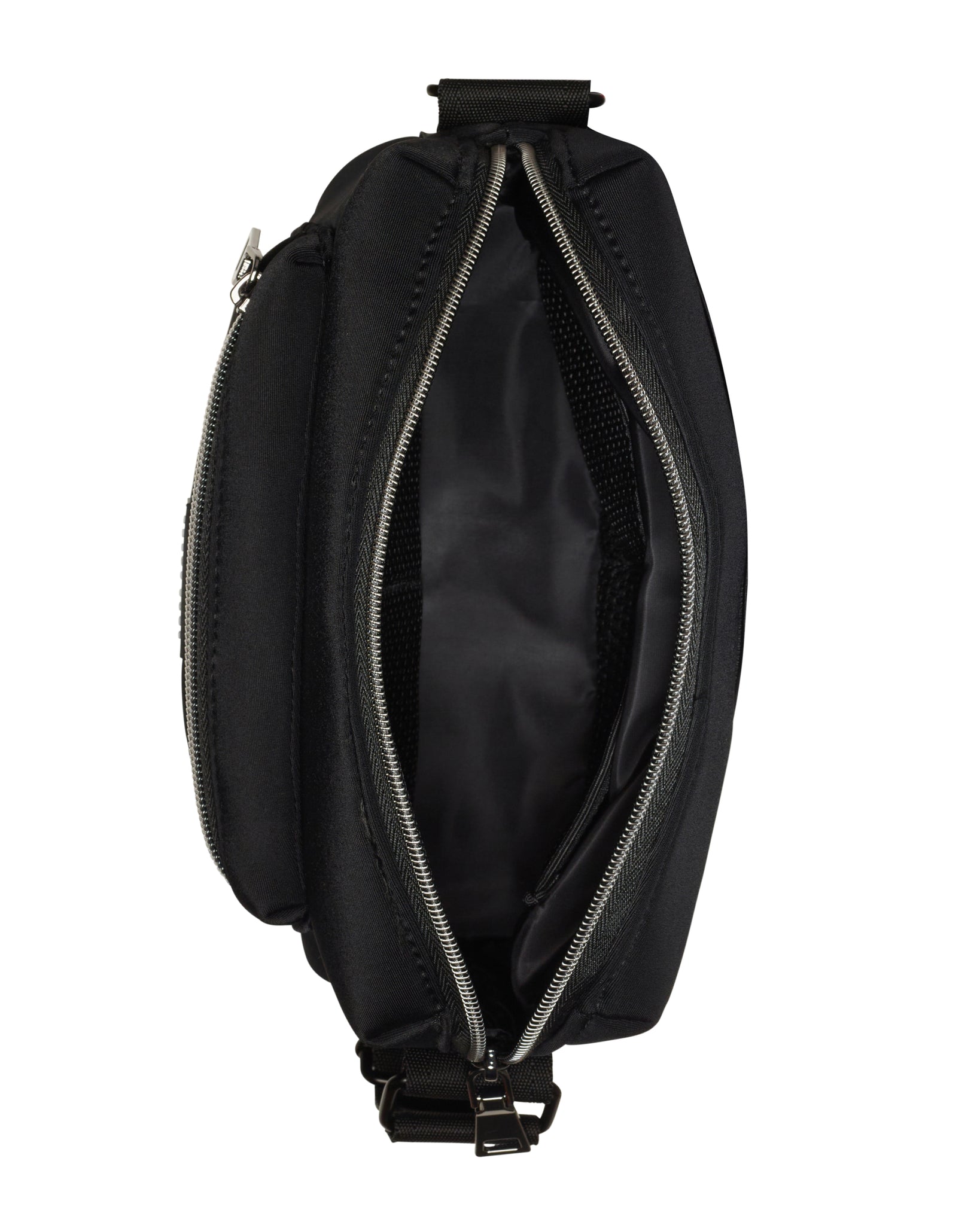 The Otto Bag (BLACK) Neoprene Crossbody Bag