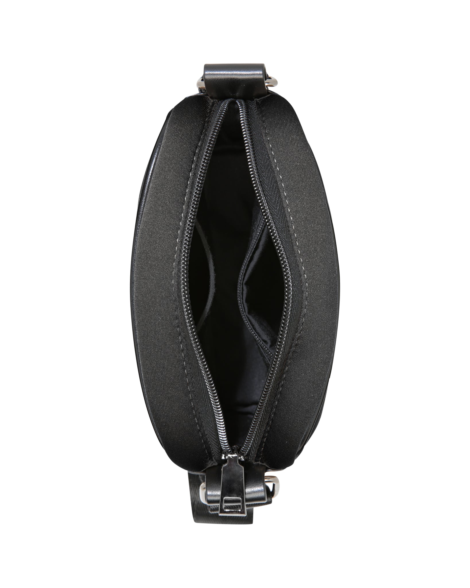 The Perry Bag (BLACK) Neoprene Crossbody Bag