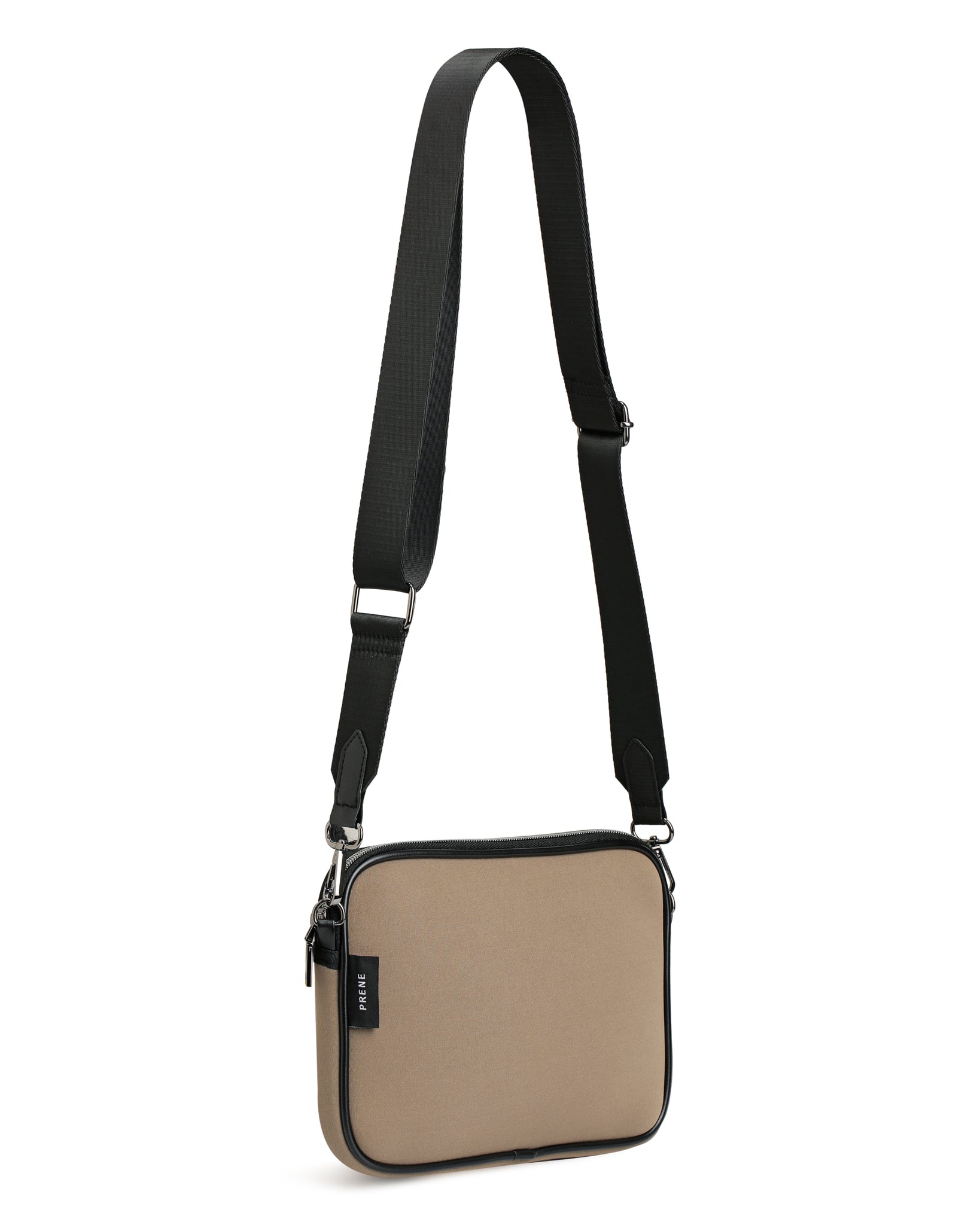 The Piper Bag (WALNUT) Neoprene Crossbody Bag