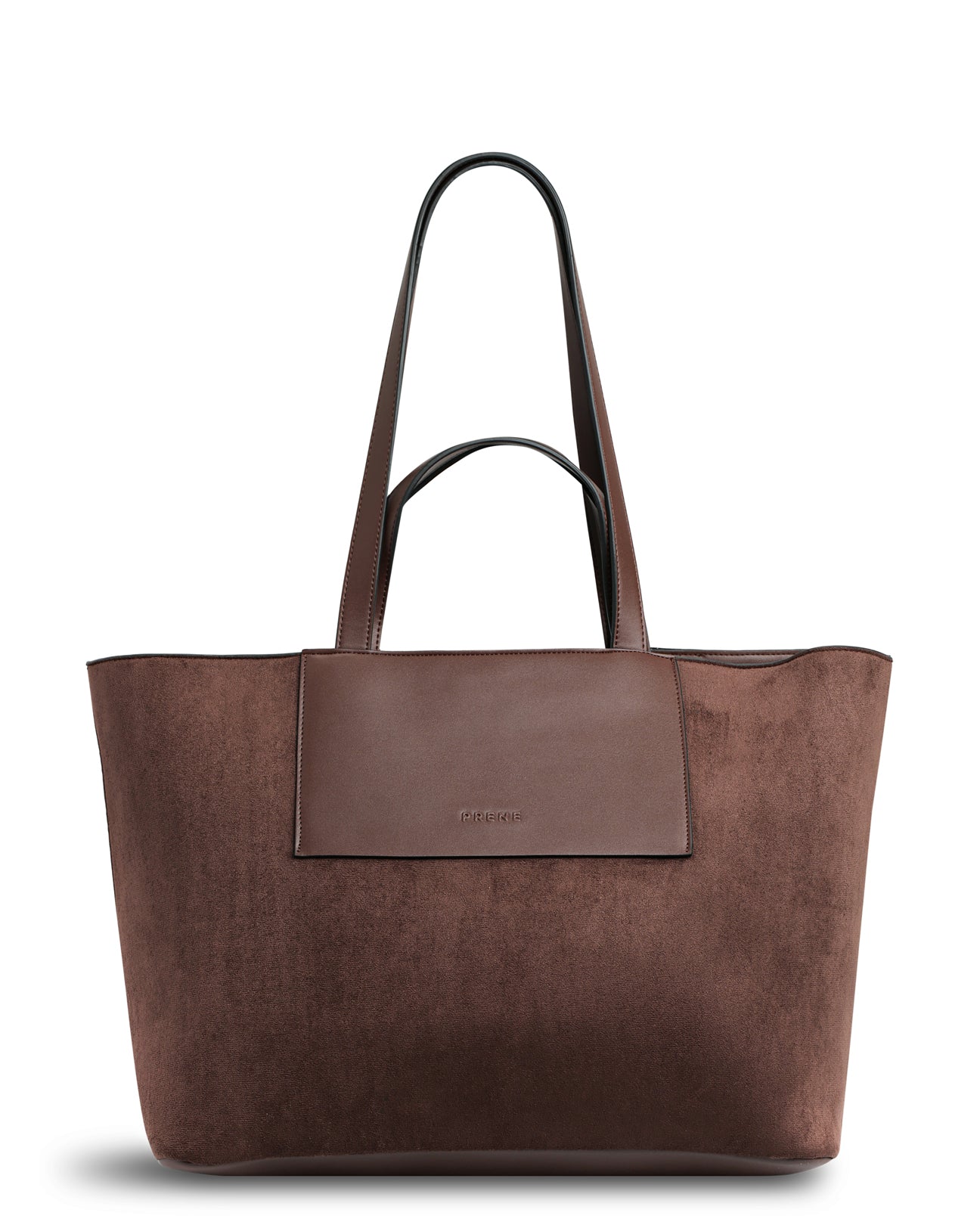 The Blake Bag (CHOCOLATE SUEDE) Neoprene Tote Bag