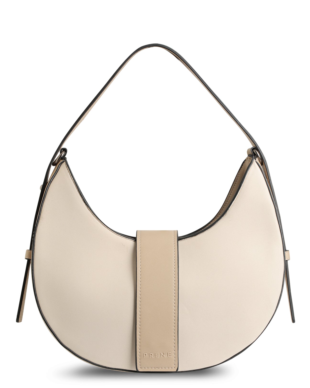 The Monroe Bag (NUDE BEIGE) Neoprene Shoulder Bag
