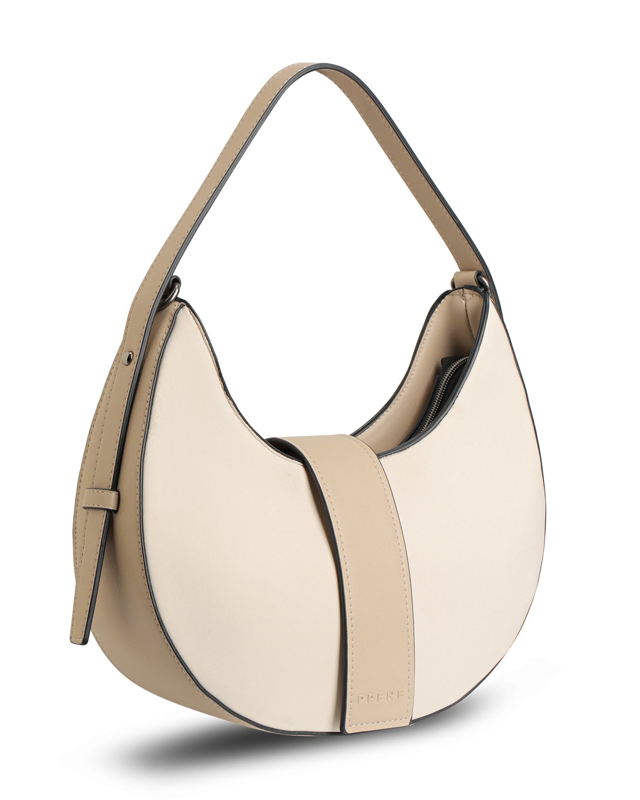 The Monroe Bag (NUDE BEIGE) Neoprene Shoulder Bag