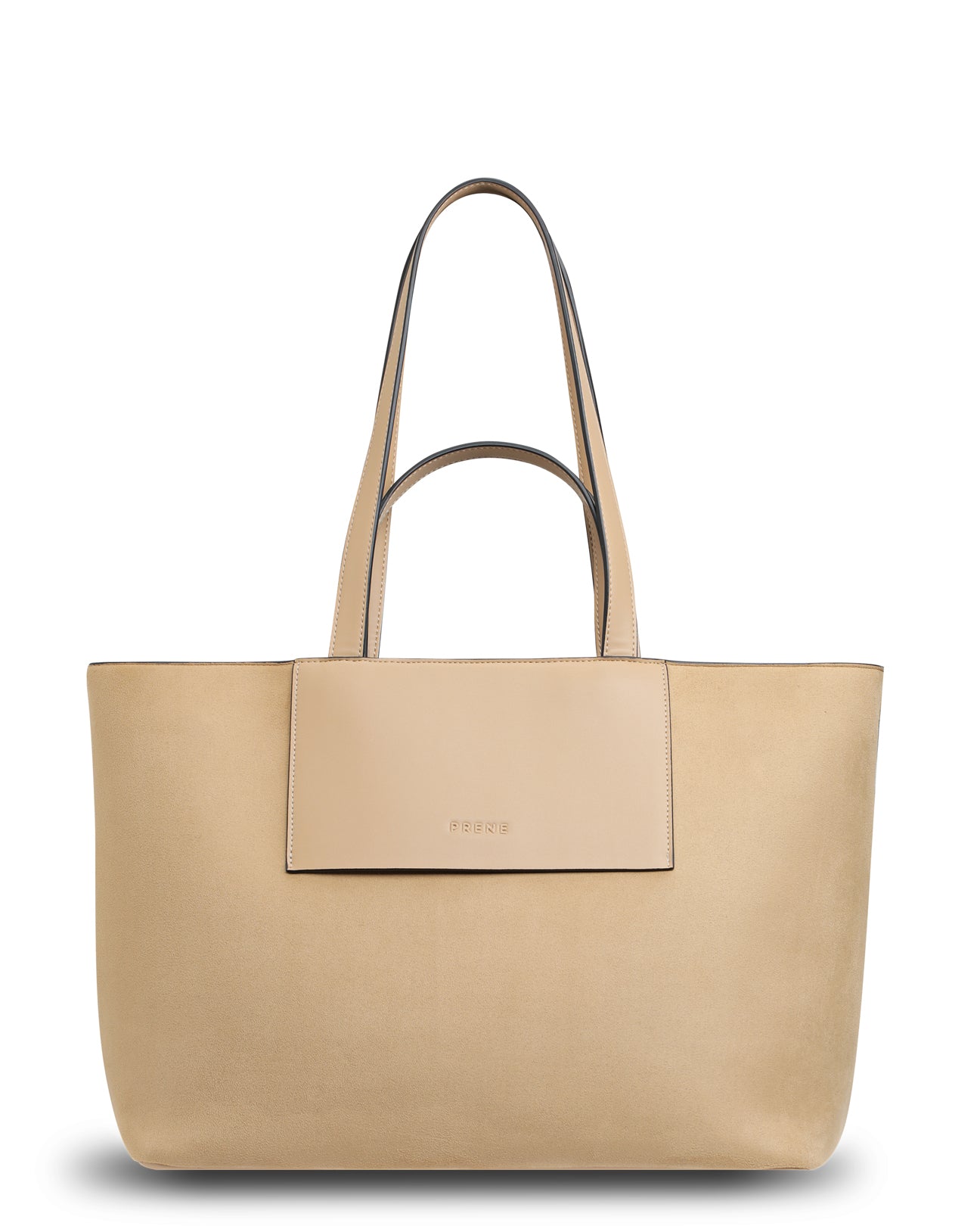 The Blake Bag (TAN SUEDE) Neoprene Tote Bag