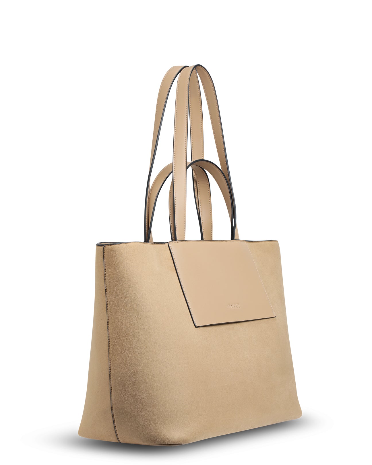 The Blake Bag (TAN SUEDE) Neoprene Tote Bag