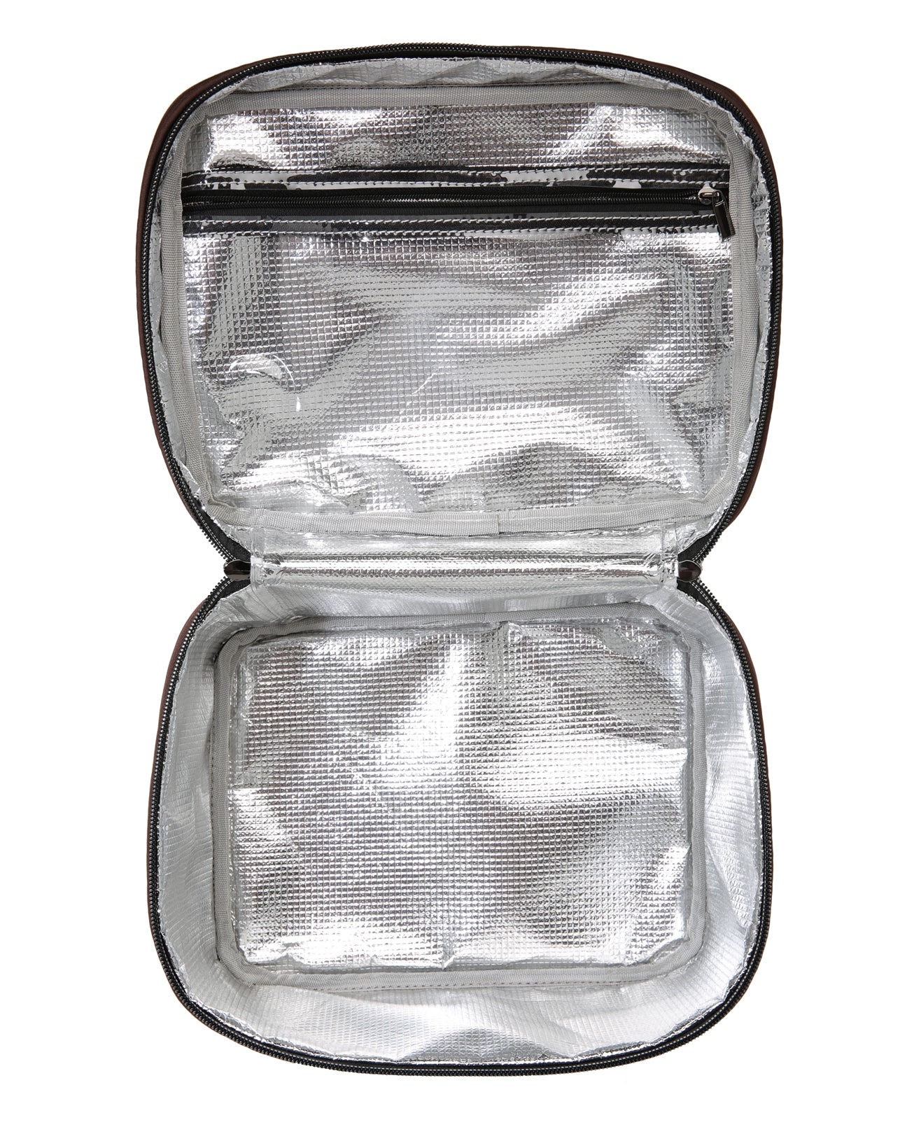 Insulated Cosmetic Case (ESPRESSO) - Large Neoprene Bag