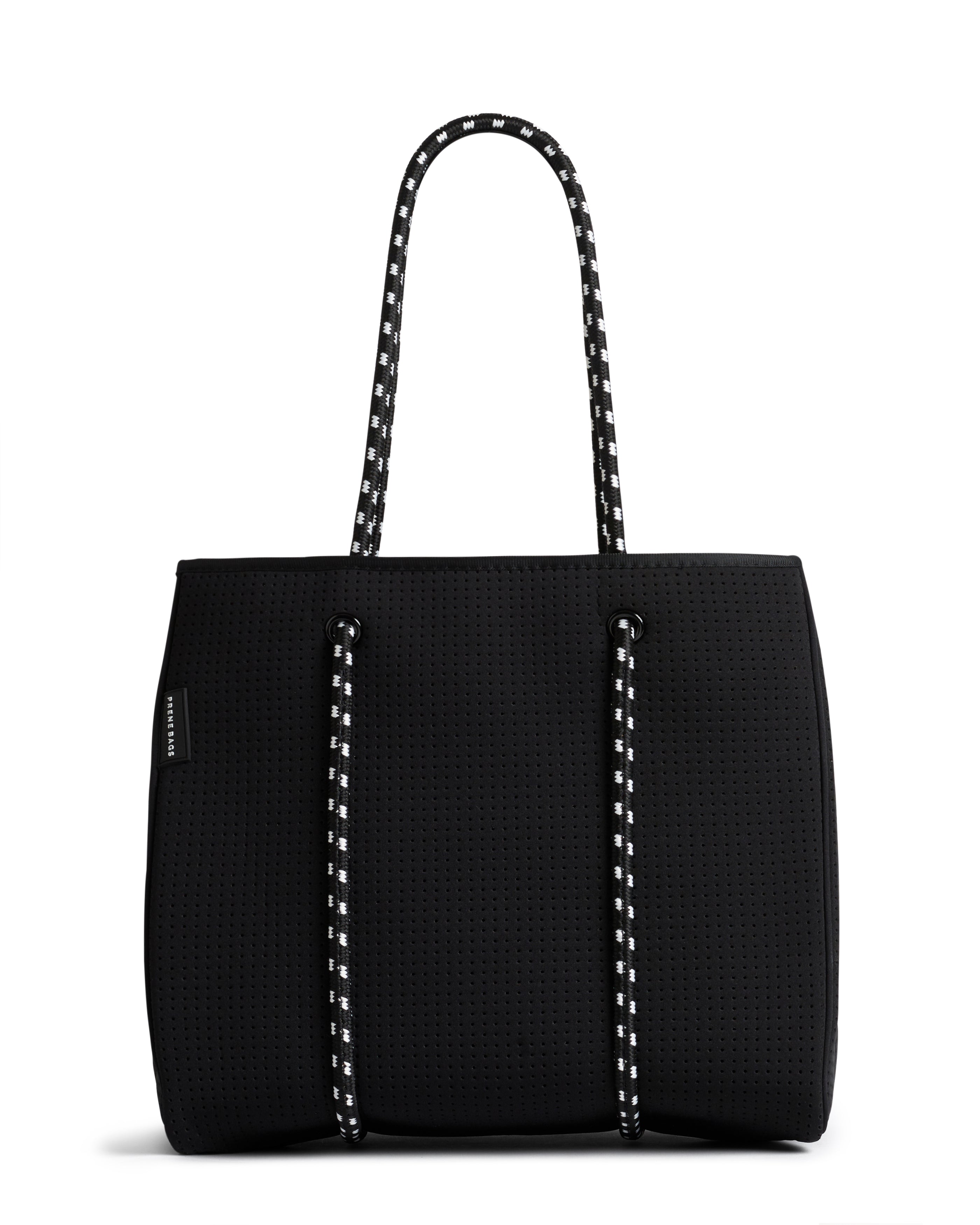 The Brighton Bag (BLACK) Neoprene Tote Bag – Prene