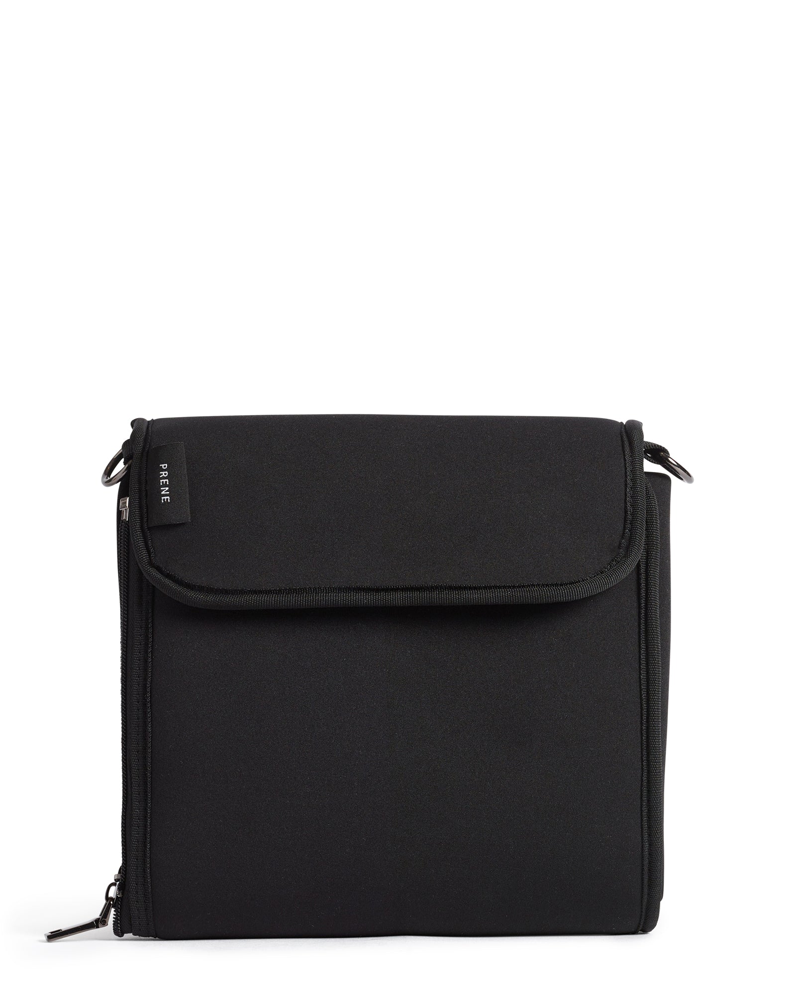 Baby Change Mat Bag / Nappy Wallet (BLACK)