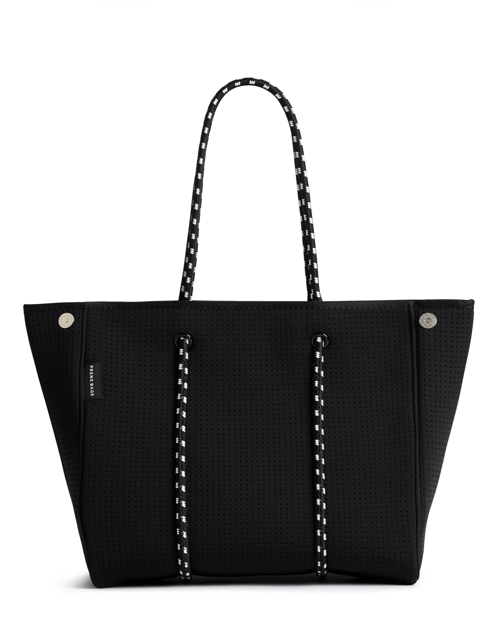 The Brighton Bag (BLACK) Neoprene Tote Bag