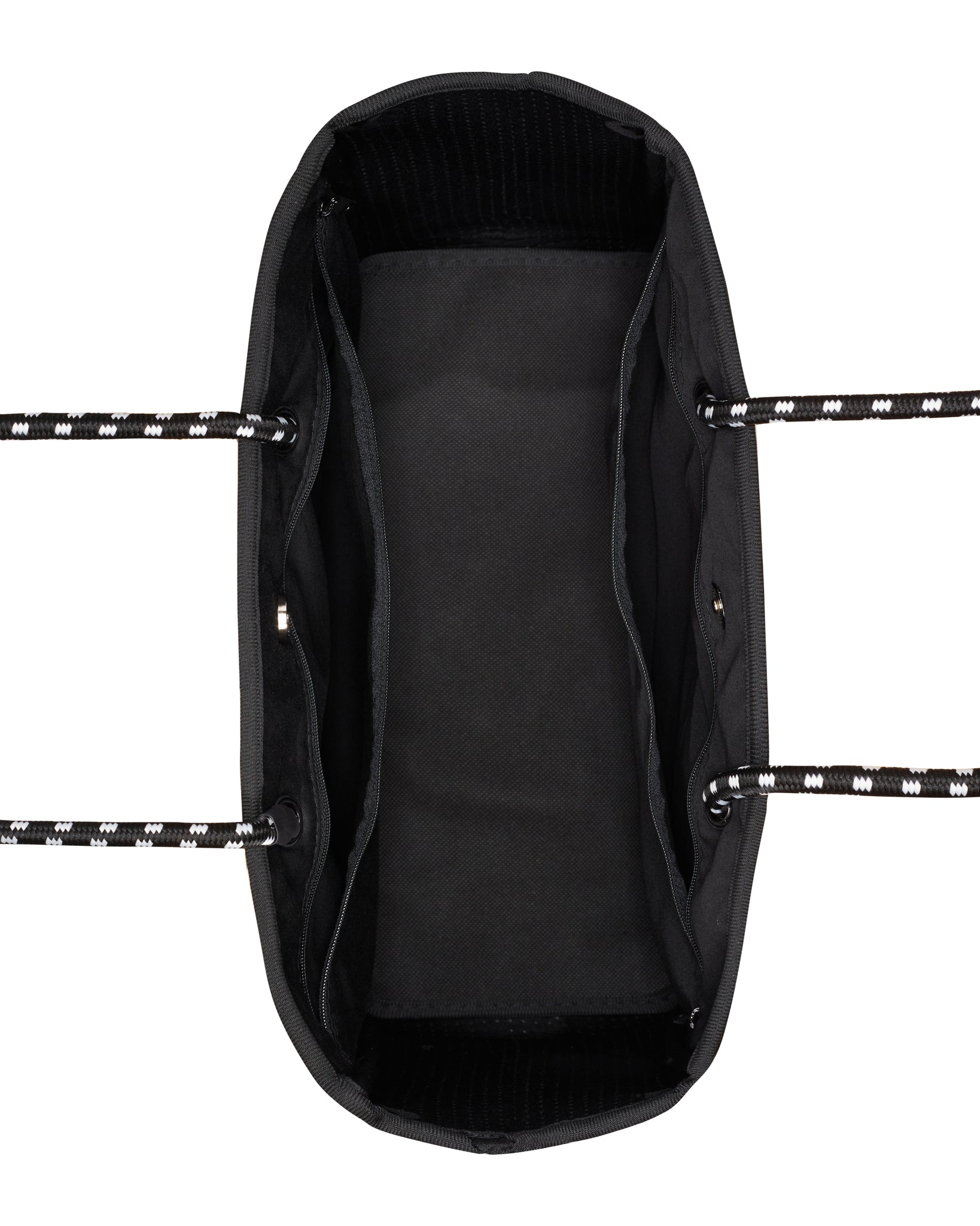 The Brighton Bag (BLACK) Neoprene Tote Bag