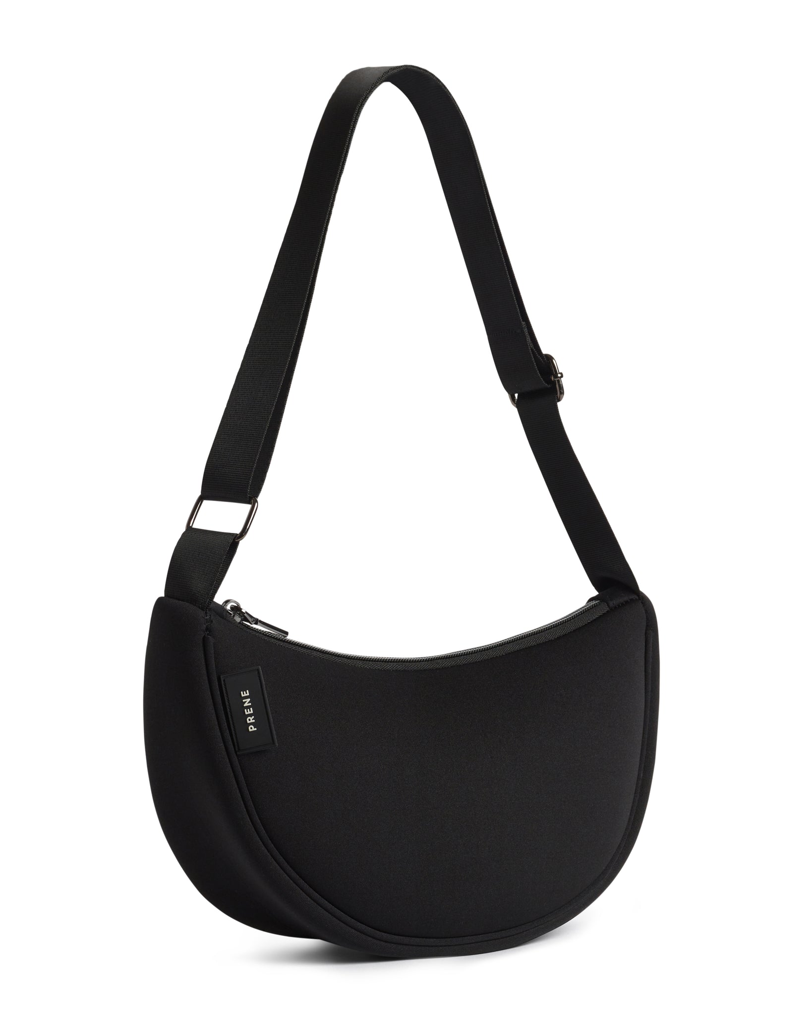 The Cara Bag (BLACK) Neoprene Crossbody Bag