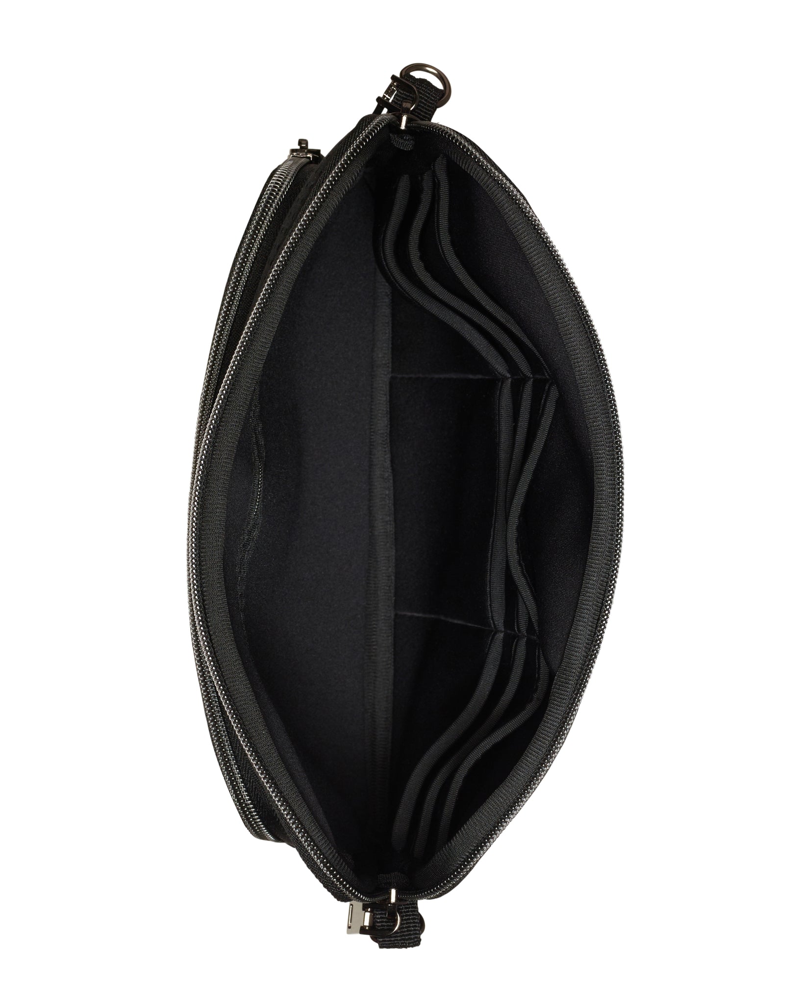 The Evie Bag (BLACK) Neoprene Crossbody Bag