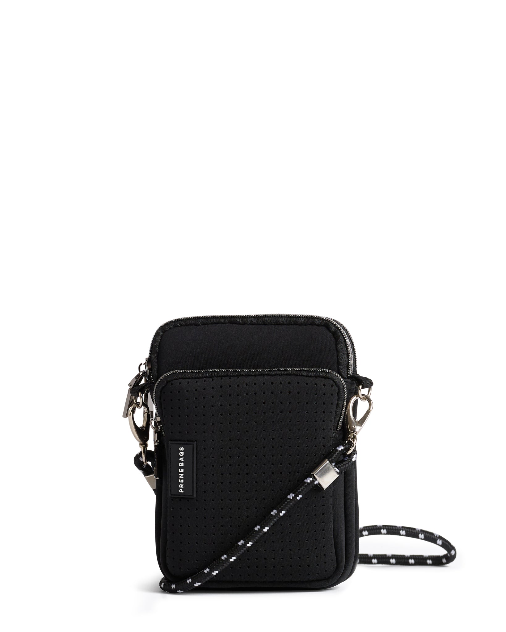 The Mimi Bag (BLACK) Neoprene Crossbody Bag