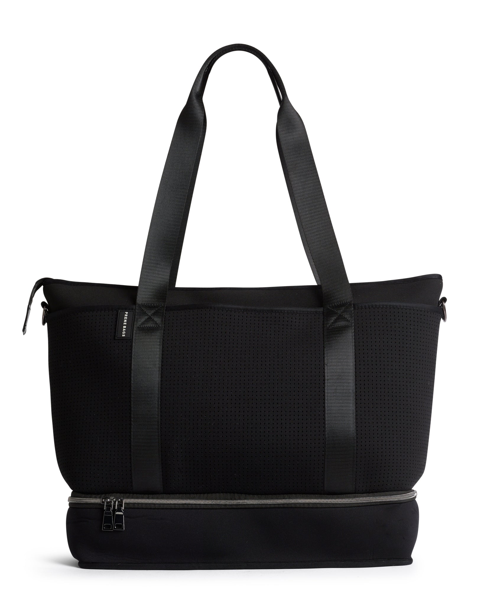 The Saturday Bag (BLACK) Neoprene Tote / Baby / Travel Bag