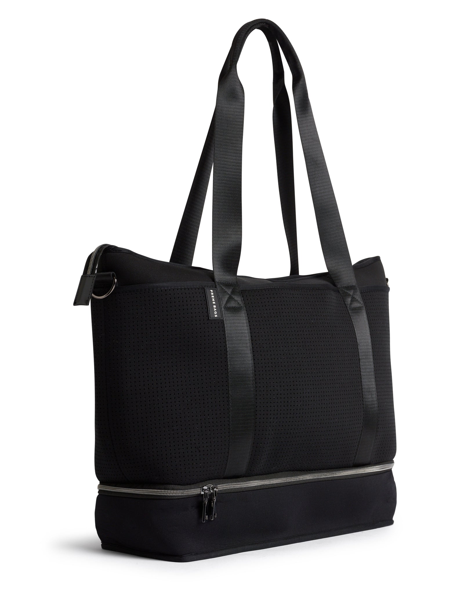 The Saturday Bag (BLACK) Neoprene Tote / Baby / Travel Bag