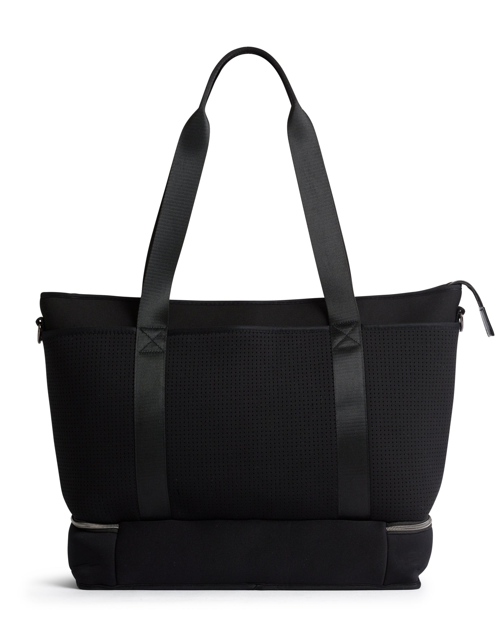 The Saturday Bag (BLACK) Neoprene Tote / Baby / Travel Bag